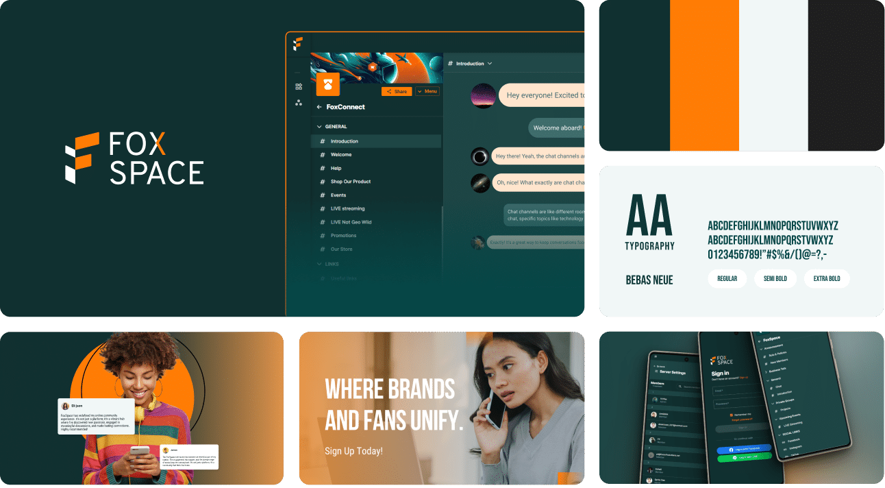 FoxSpace Cosmetic Branding Service by iPlan Digital