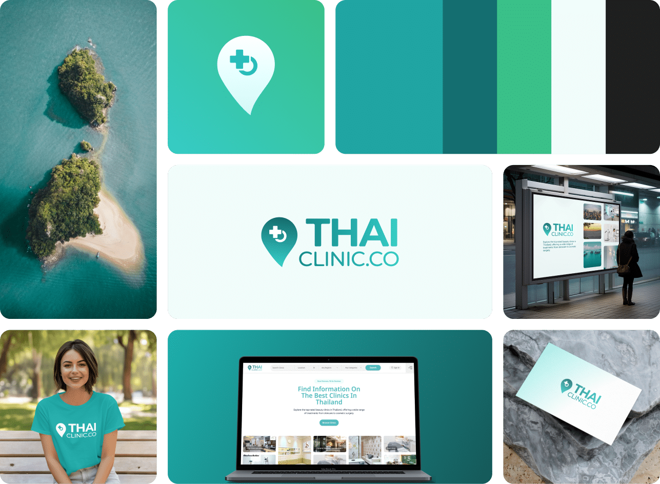 Thaiclinic Directory branding by iPlan Digital