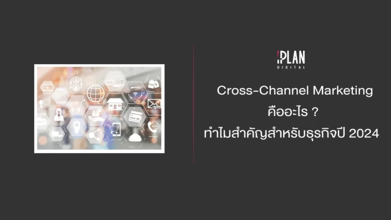 Cross-Channel Marketing คืออะไร ? ทำไมสำคัญสำหรับธุรกิจปี 2024