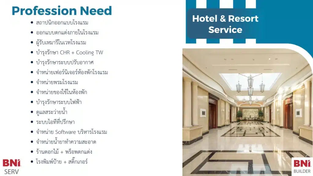 21 BNI เปิด 2 กลุ่มใหม่ BNI Builder-BNI Serv รับ Mega Trends ประเทศไทย